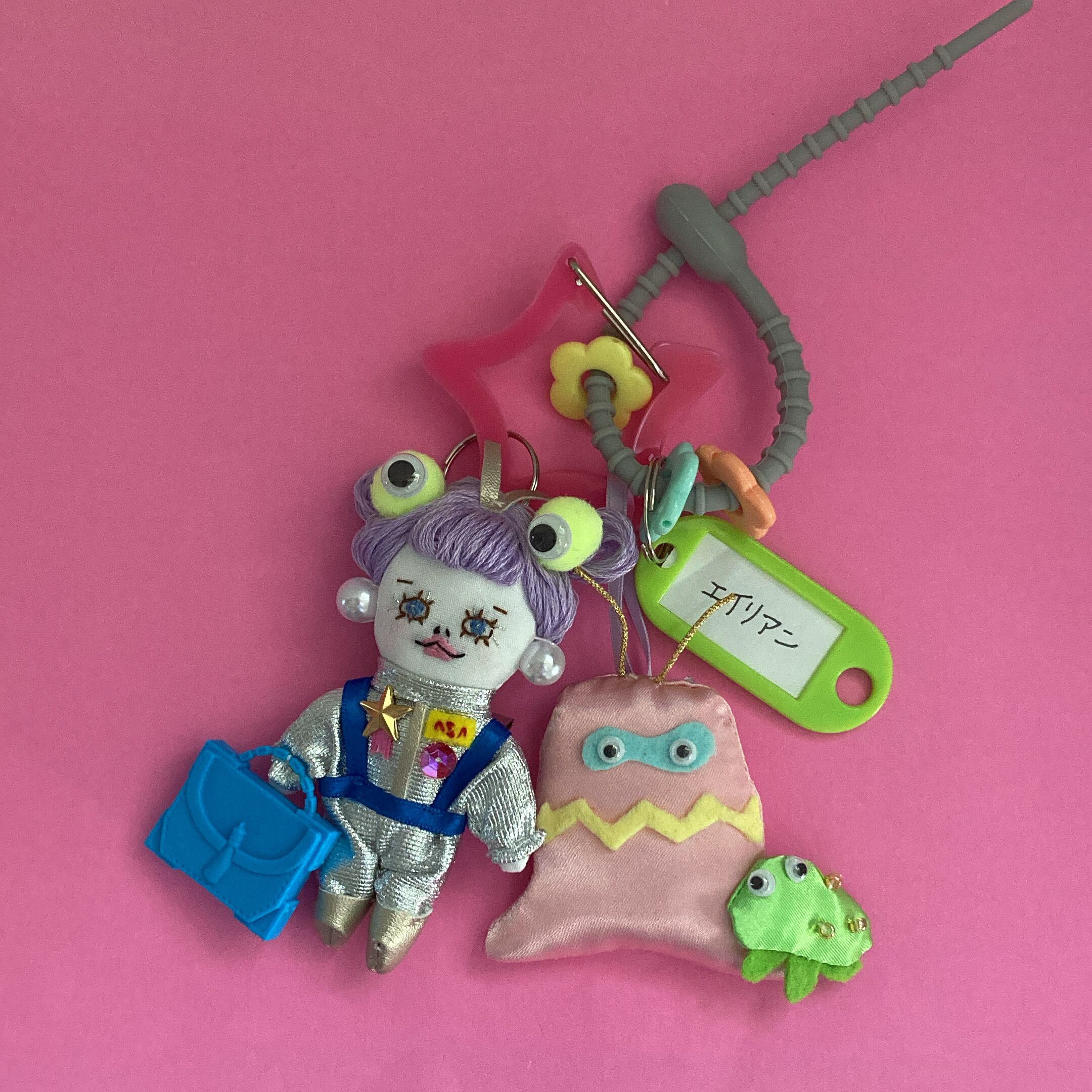 Demodee 人形チャーム 2体セット Demodee - ドールチャーム - LUNA