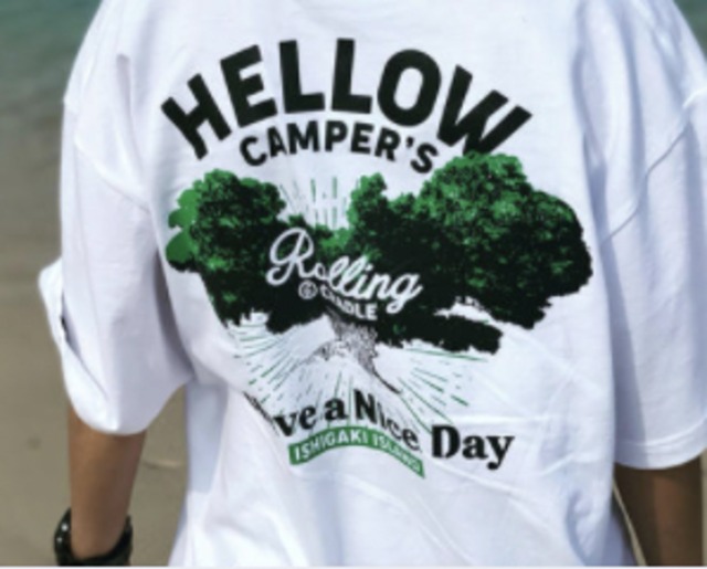 【Hellow CAMPER'S】TREE Tee【とぅばらーま記念碑】_1