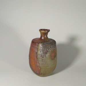 金重晃介 備前カセ窯変徳利 Kaneshige Kosuke sake vessel