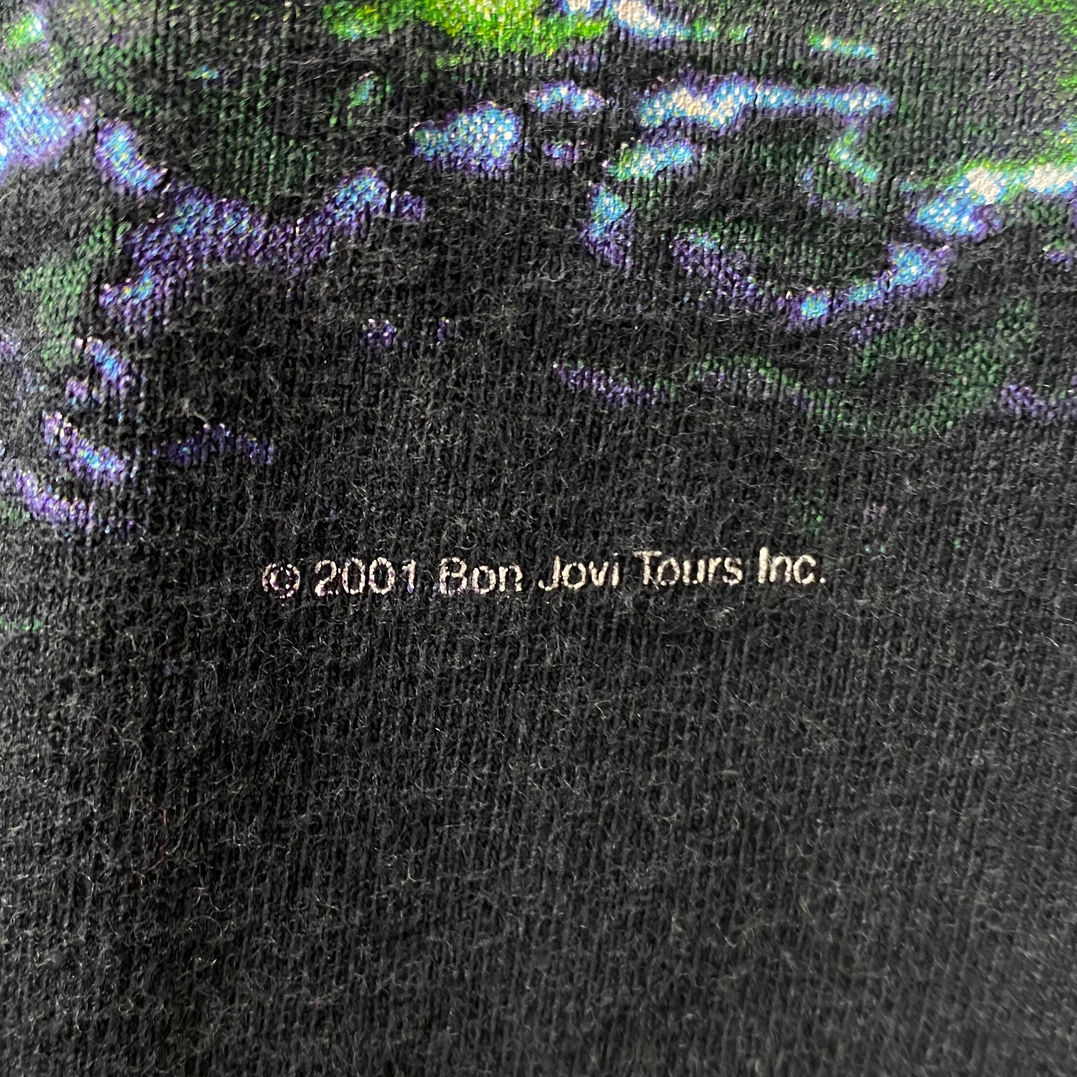 2001's BON JOVI music tee “one wild night” | NOIR ONLINE