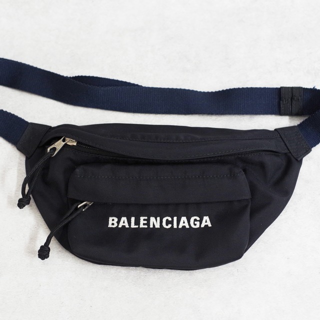 BALENCIAGA バレンシアガ ウエストバッグ ナイロン ブラック