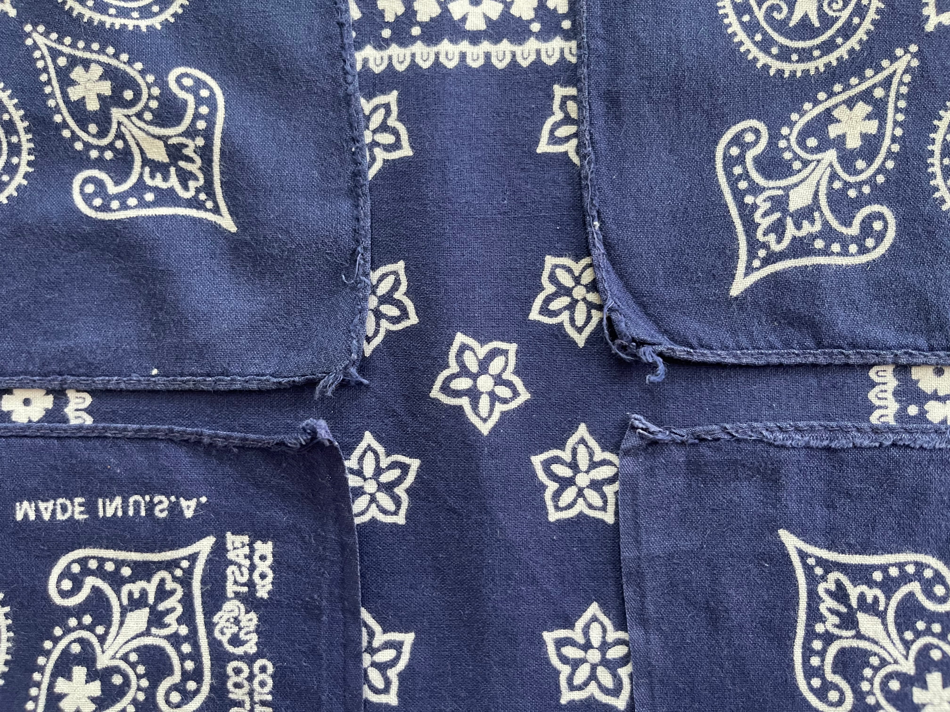 オクタゴン 】エレファントブランド ヴィンテージバンダナ MADE IN USA