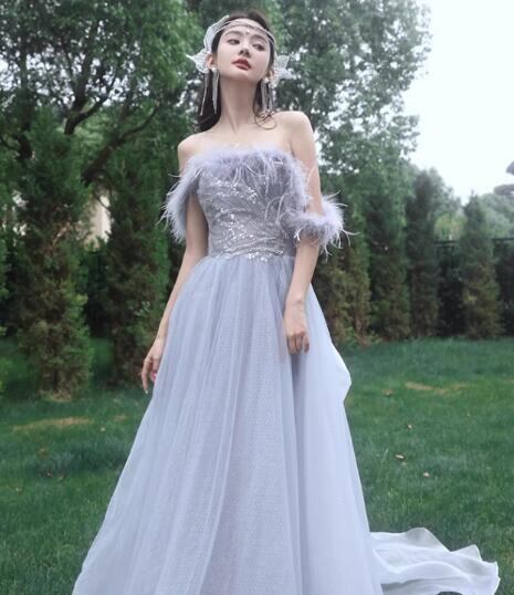 エレガント！パーティドレス カラードレス キラキラスパンコール