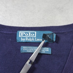 Polo by Ralph Lauren pima cotton sweater XL 古着