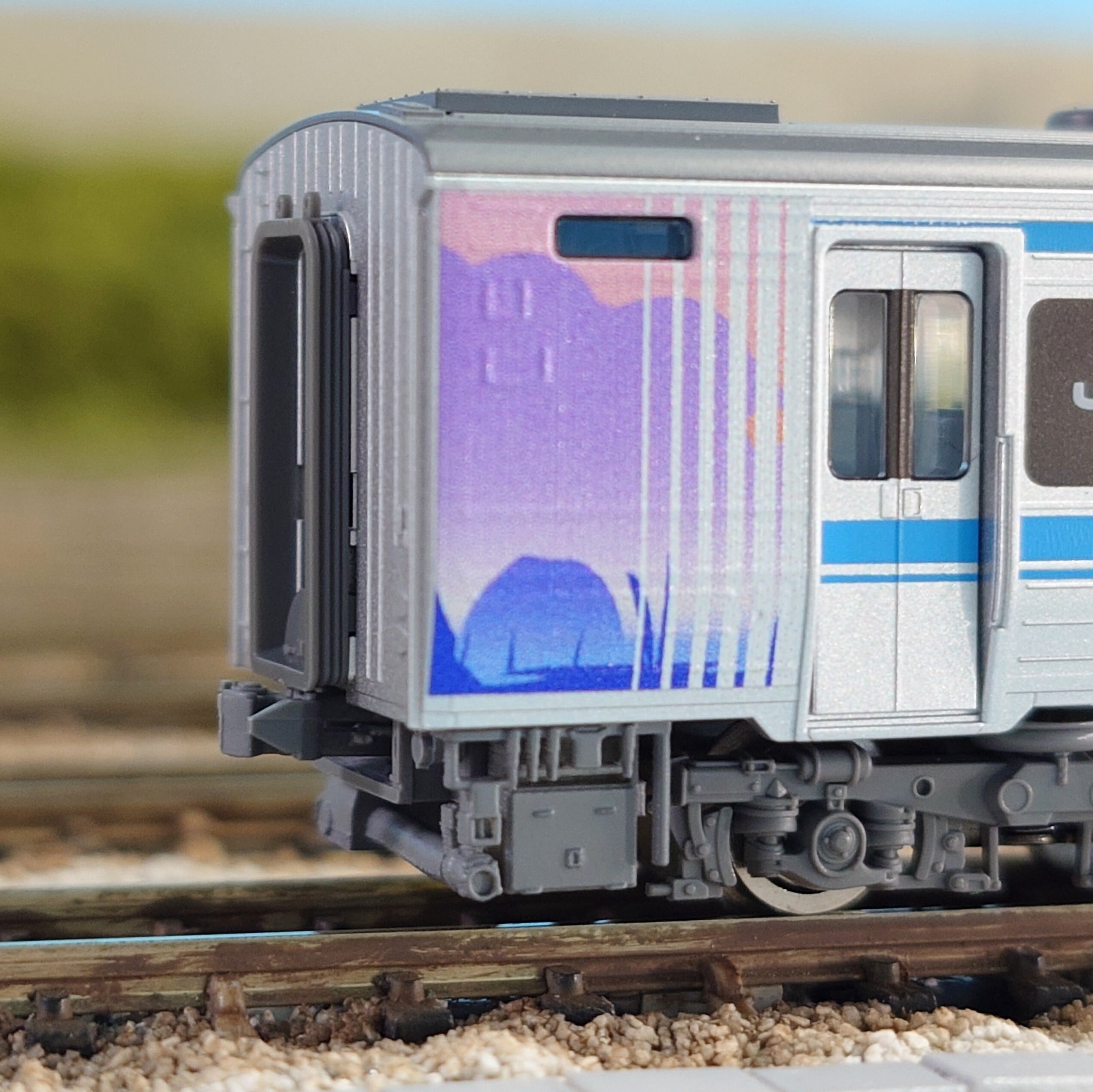 TOMIX キハ185系(むろと/剣山色)」用トイレタンク、車端部床下機器2両