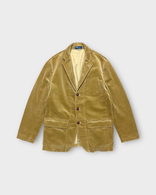 【Used】“Polo by Ralph Lauren” Corduroy 3B Jacket with Elbow Patch