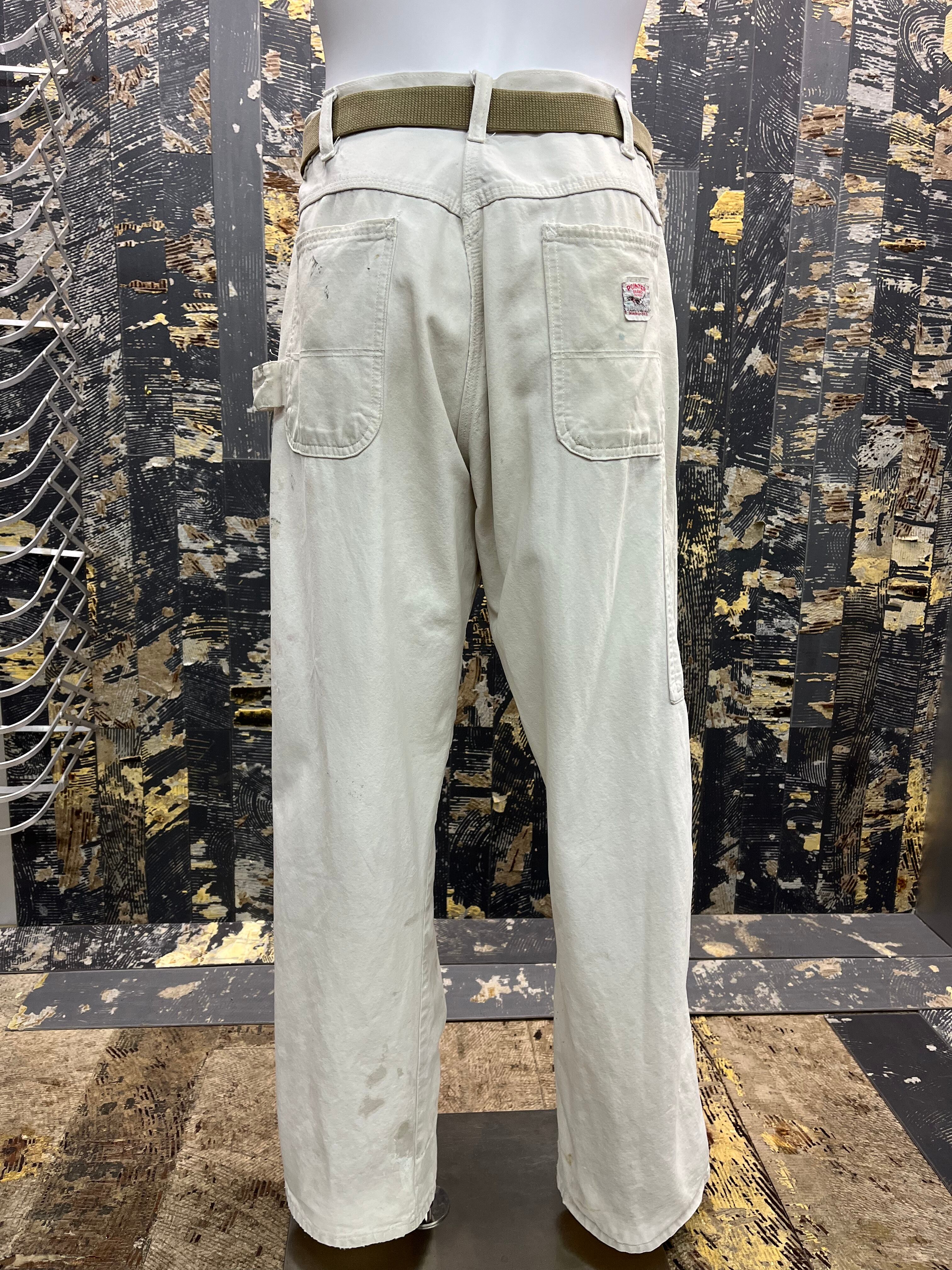 OLD POINTER ペンキ汚れボロペインターパンツ USA製 | 707 OLD POINTER ペンキ汚れボロペインターパンツ USA製 | 707