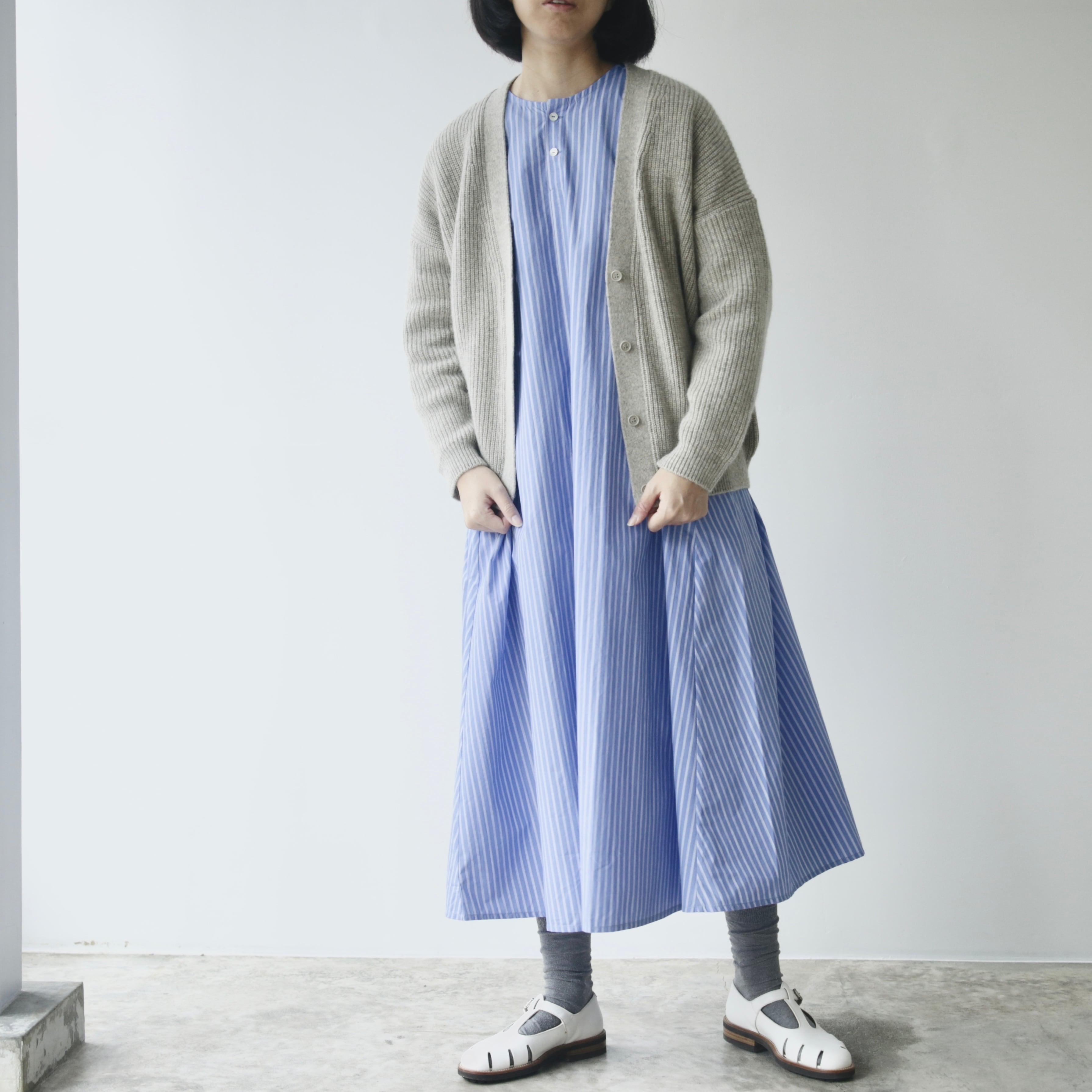 evameva ウールフォックスカーディガン | Vie