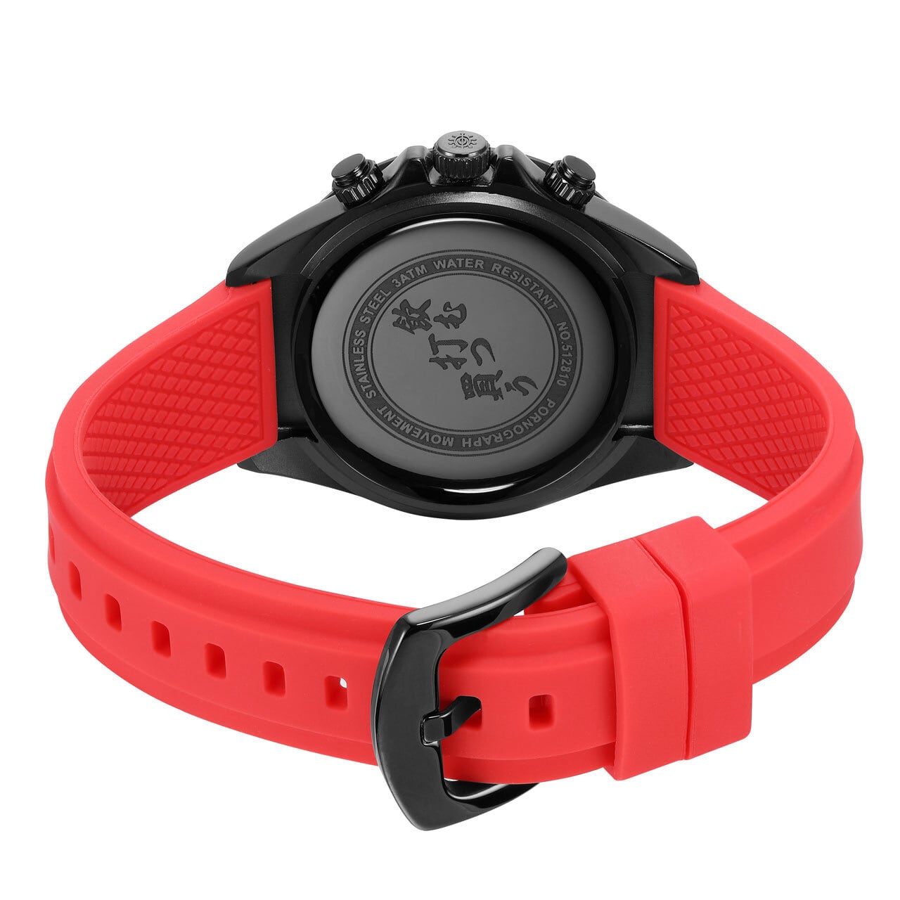 変態高級腕時計 OMECO(おめこ) OMEX DENMA クロノグラフ 時計 レビュー特典付き】OMEX DENMA オ・マン シルバー クロノグラフ 男性用