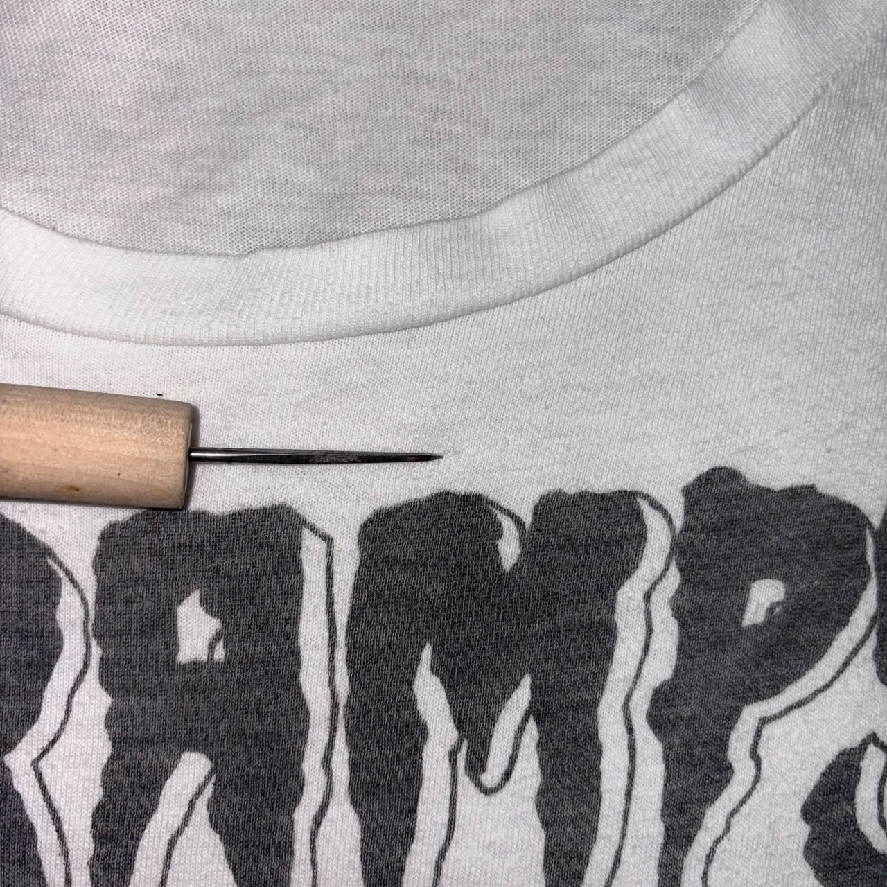 vintage 1980’s FIFTH COLUMN design tee “CRAMPS”