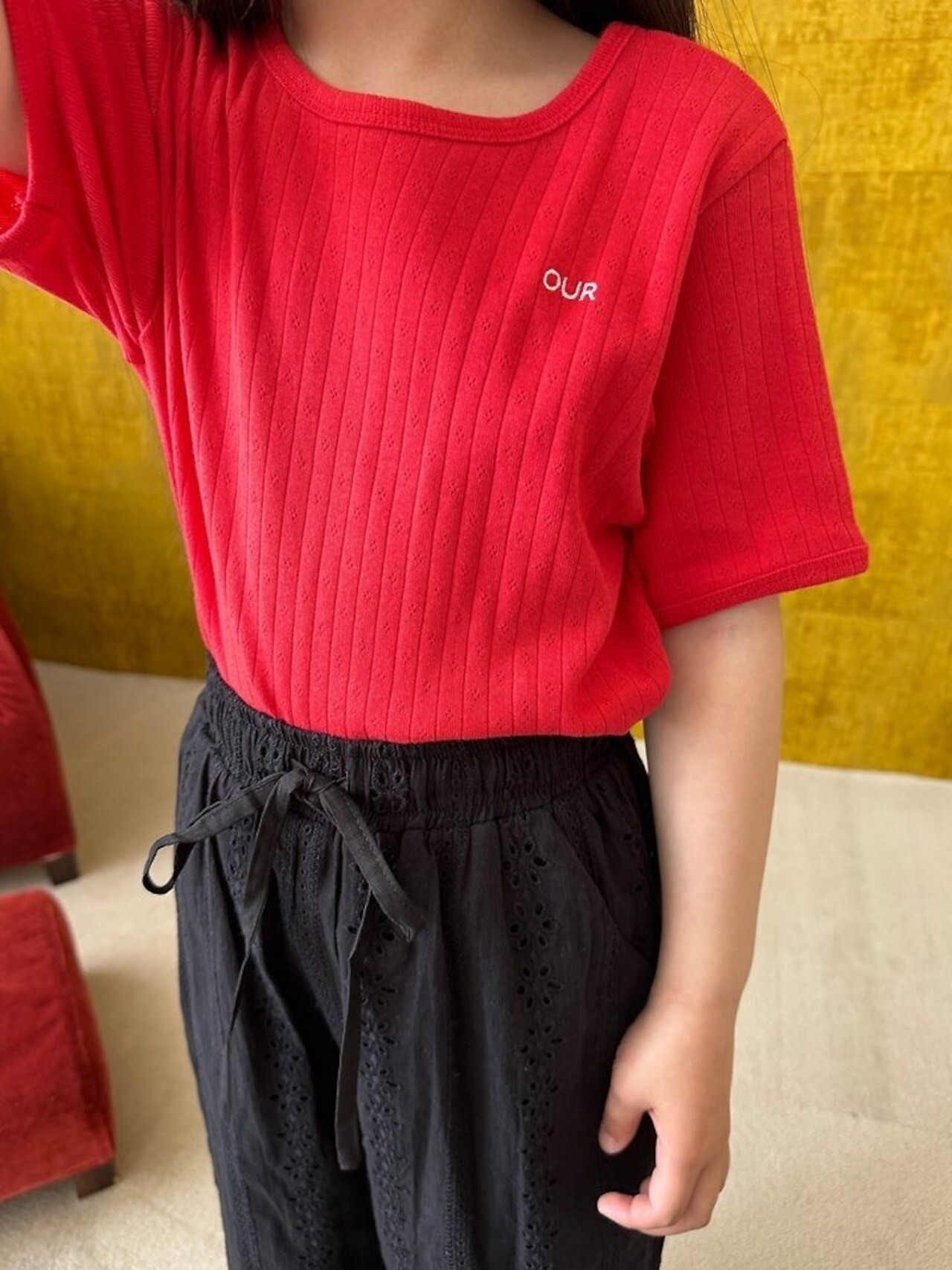 【取寄/韓国直送】OUR 26/SM キャロルリブTシャツ|夏服|韓国子供服