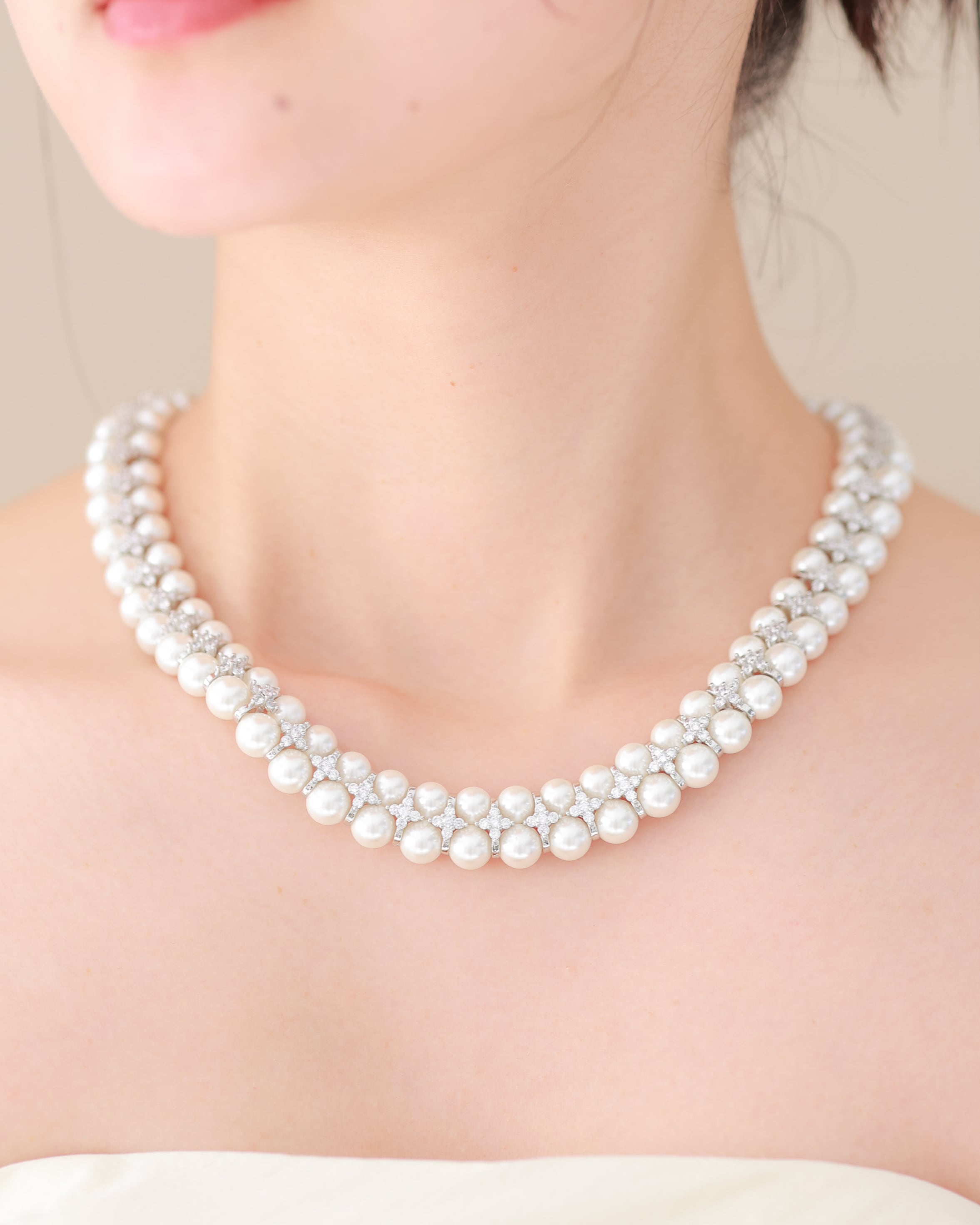 ウェディングパールネックレス【NE2309-01】