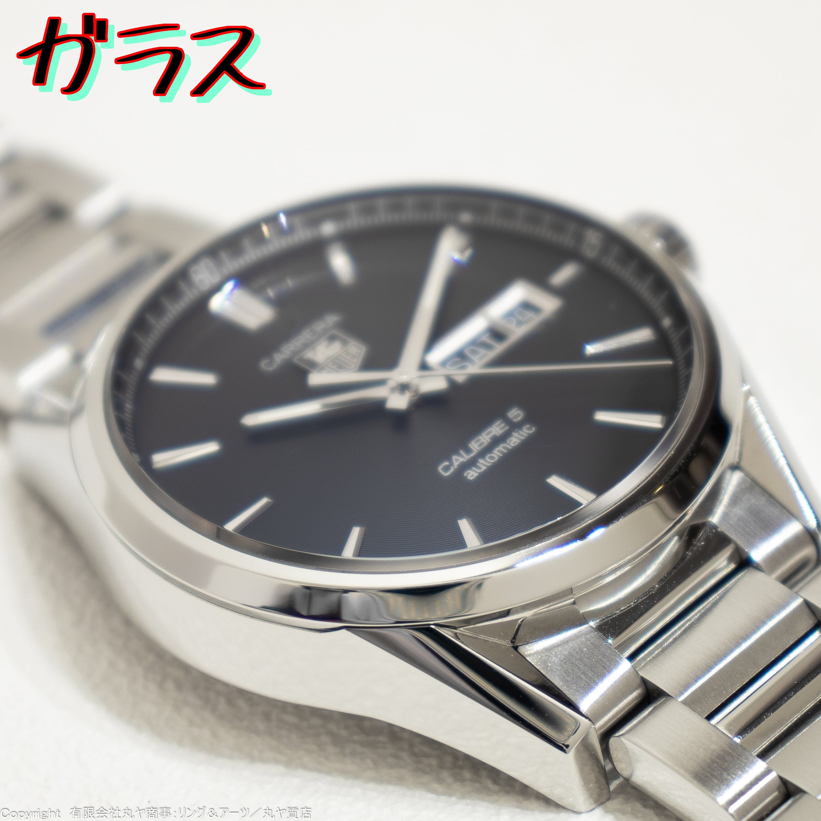 タグ・ホイヤー カレラ キャリバー5 ブラック(自動巻き腕時計)/Ref