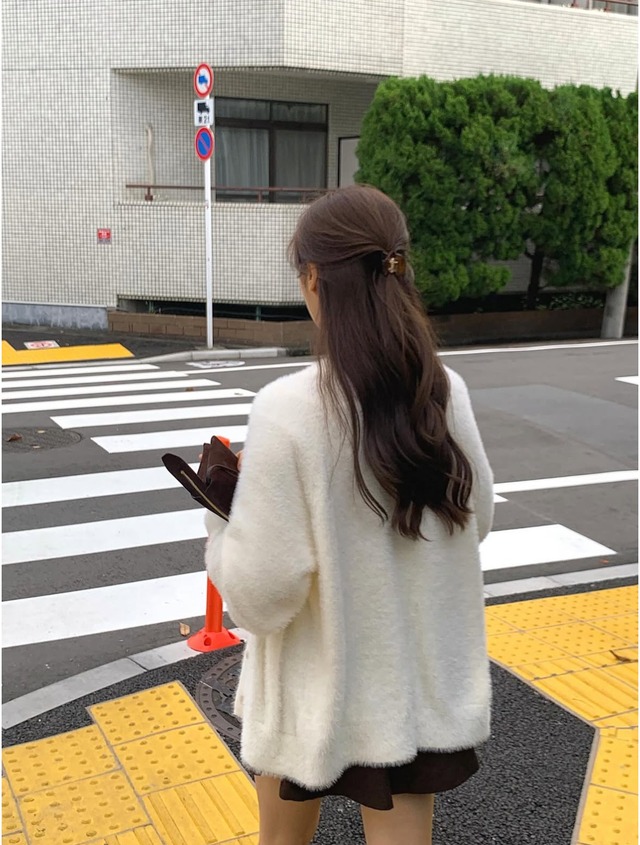 (LITER) Kelly wool buckle skirt / 2color