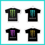 One Point Energy Logo Tee Black / Green