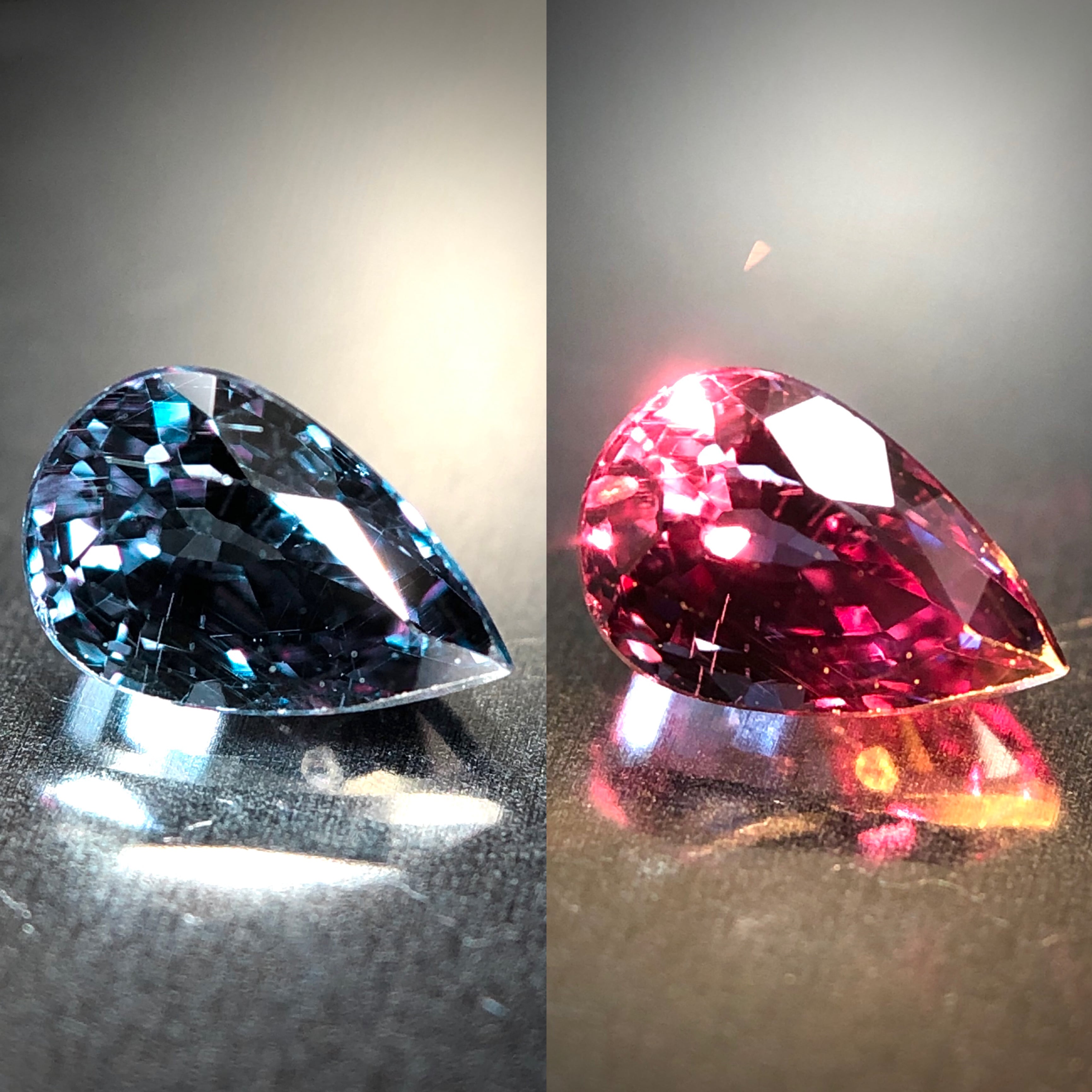天然石ベキリーカラーチェンジガーネット ベキリーブルーの蠱惑的な魅力 0.57ct 天然 カラーチェンジ ガーネット