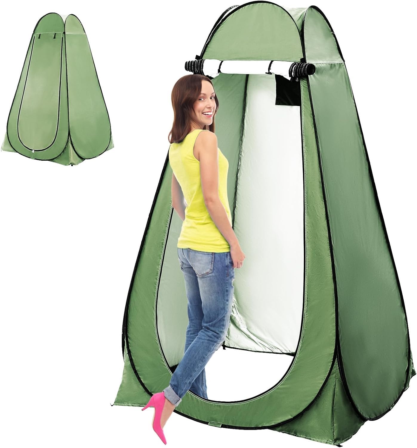 ☆災害用テント☆ プライバシー ポップアップ 高さ170㎝ ベージュ 他