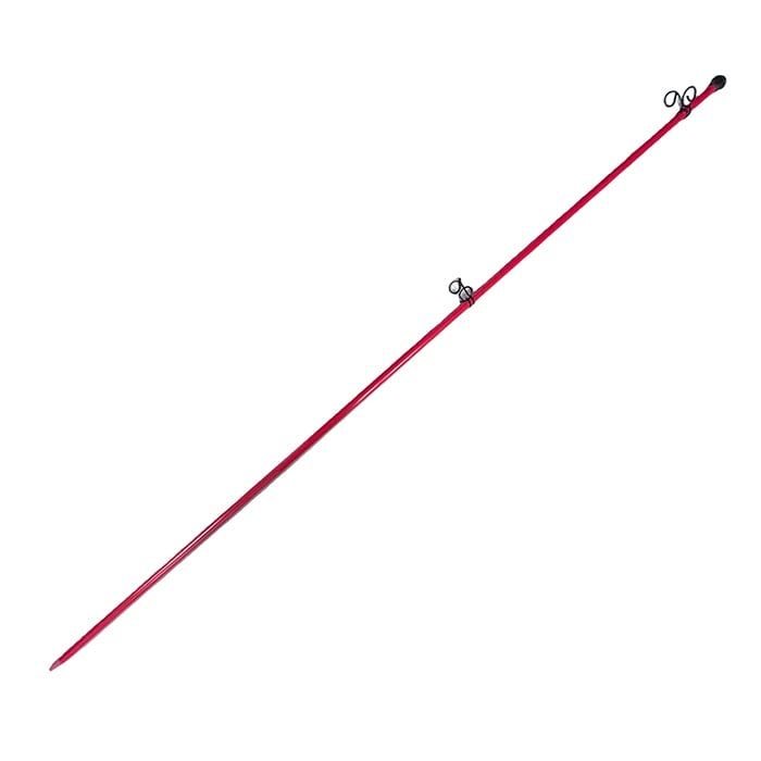 樹脂製 ロープスティック Φ14×1500 10本セット AR-1311 二段掛け可能（ダブル）オレンジ FRP製 ロープピン (ロープ杭・支柱）ネットプロテクターやネットフェンス トラロープ等に FRPの鉄ピン,ブタピン,ロープ止め金具,イベント,保安管理,細いクイ,ロープロッド AR1311