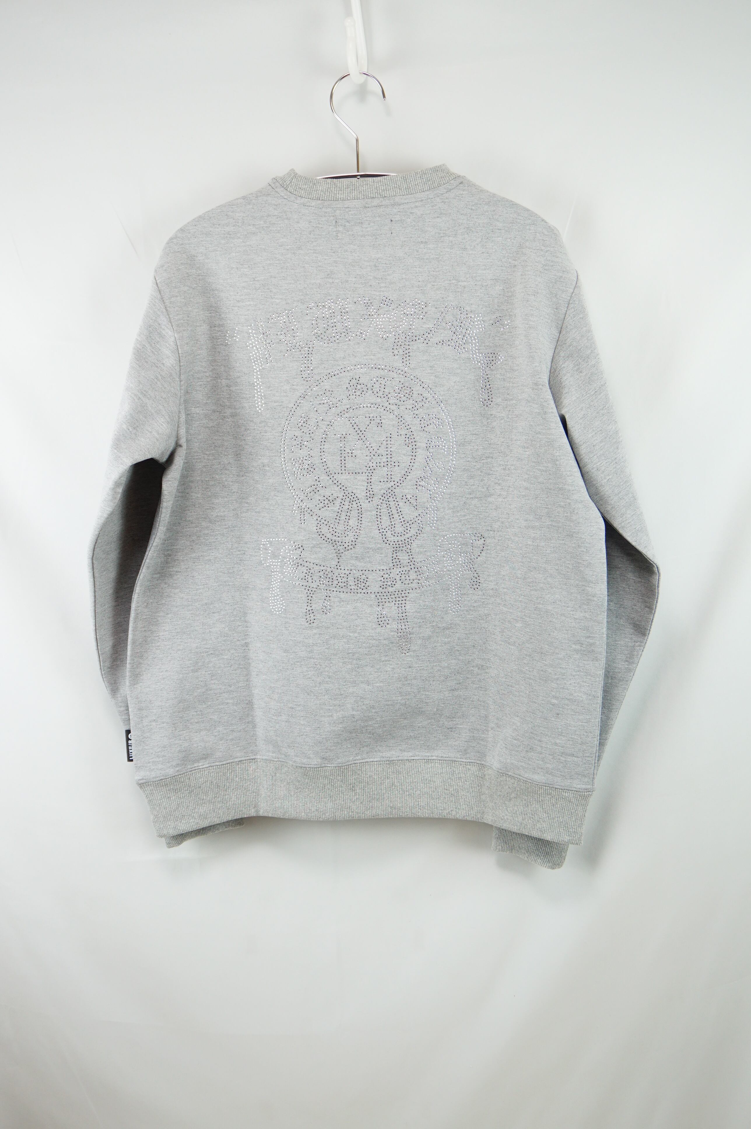 LUXE/R】46184 ストレッチポンチジャージ ラインストーン付き