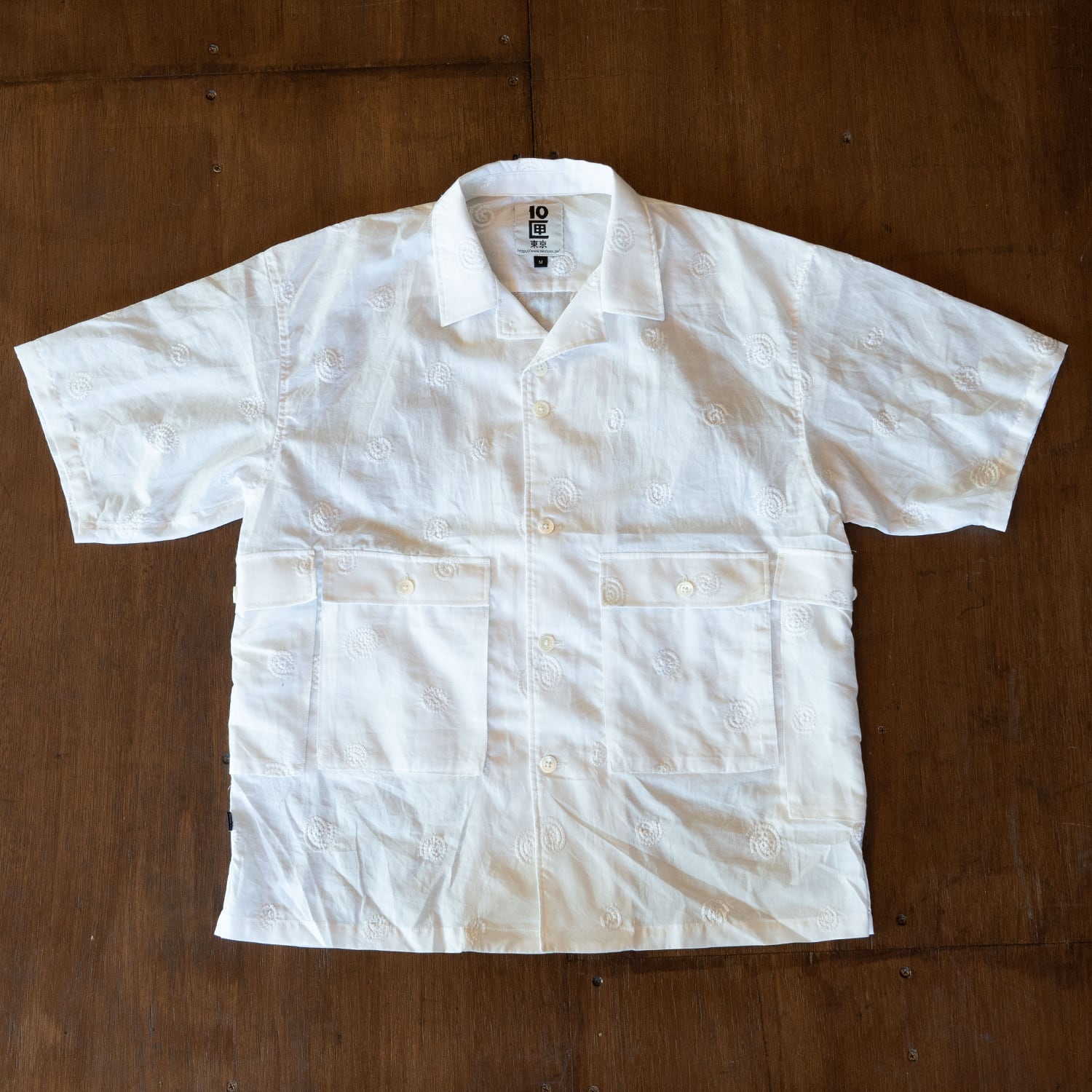 約58cm袖丈レア 10匣 TENBOX 18SS DRUG DEALER SHIRT L