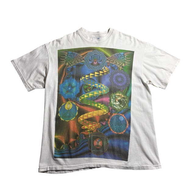 vintage 1990’s Fractal art tee