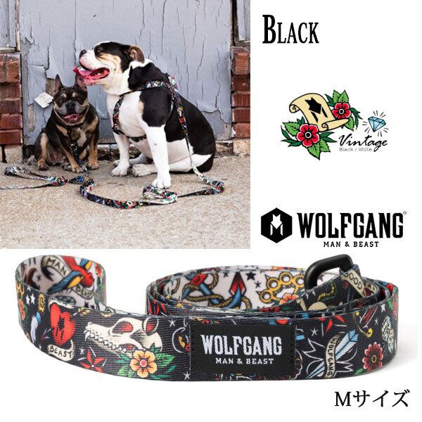 VintageBlack LEASH Mサイズ リード WOLFGANG ウルフギャング アメリカ
