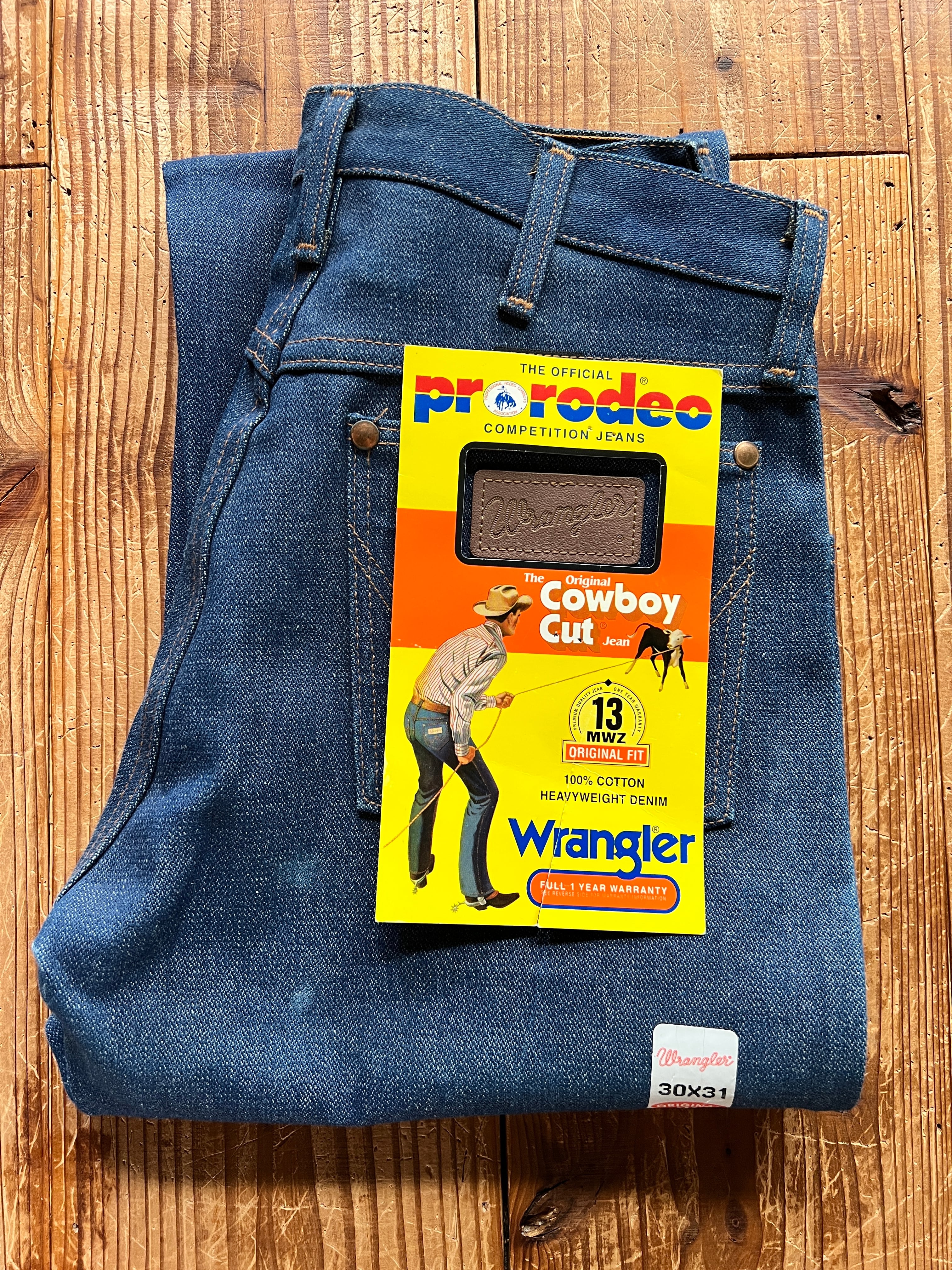 80'S WRANGLER 13MWZ JEANS (SIZE.W30 L31) NOS | PAY ID