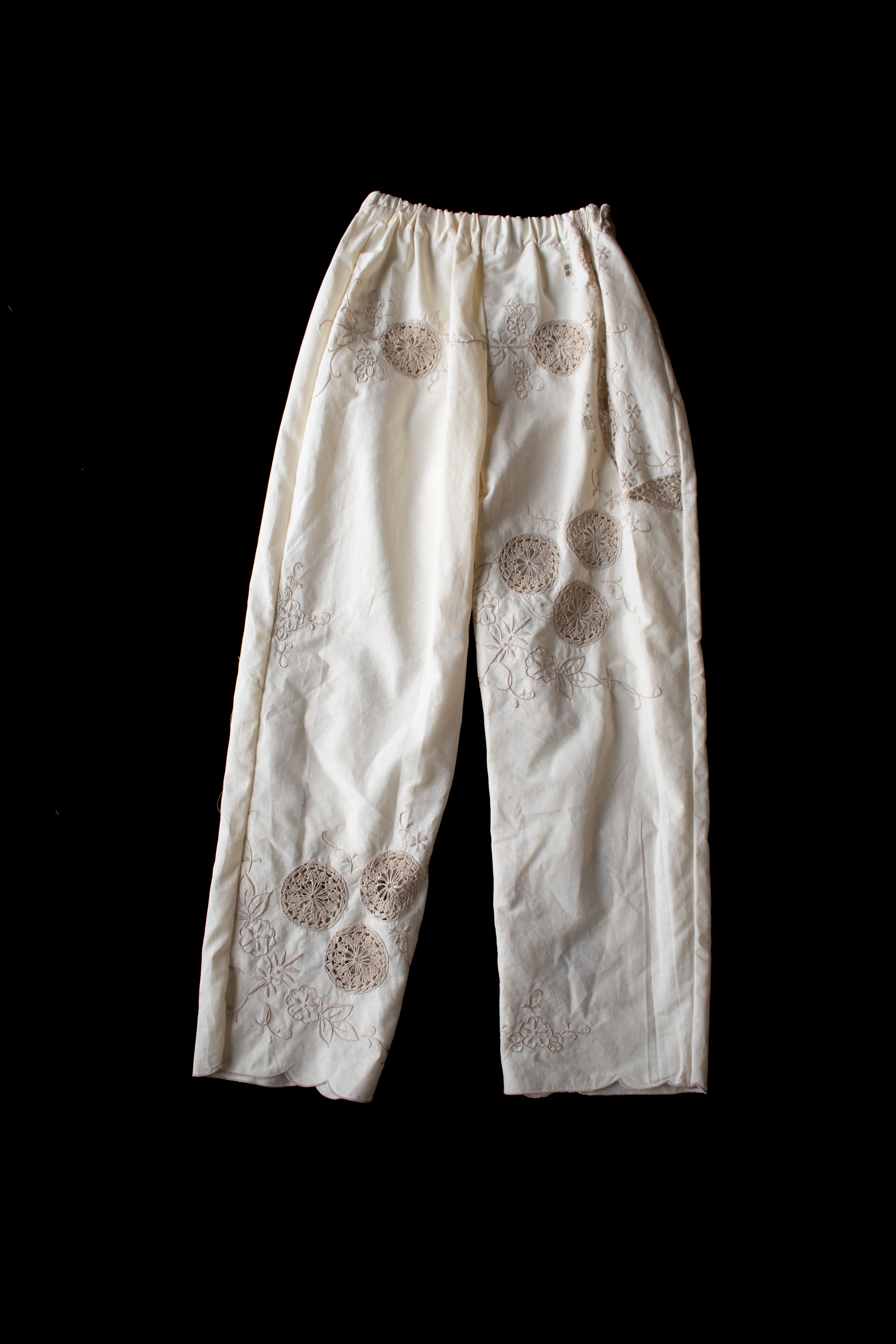 Moderate original vintage embroidery pants