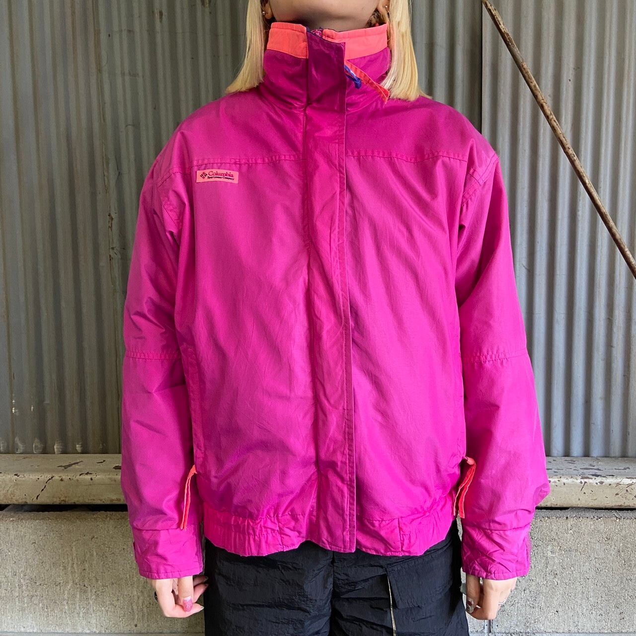 80年代 90年代 ビンテージ Columbia コロンビア Radial Sleeve Bugaboo 