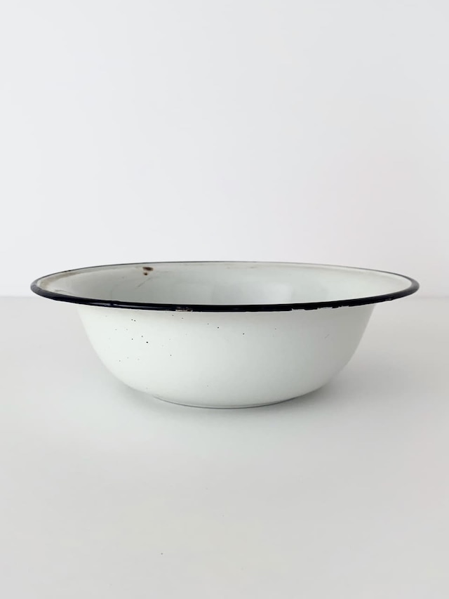 ヴィンテージ ボウル ホーロー 琺瑯 / Vintage Enamelware Bowl PUEBCO