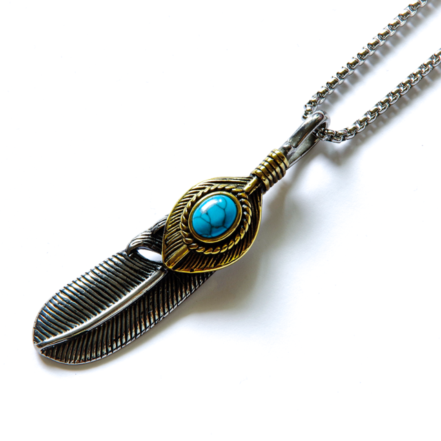 Feather Charm Necklace