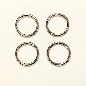 丸カン 内径21mm【ニッケル(4個入り）】JMK-1