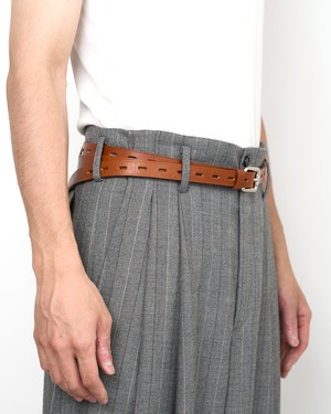 HED MAYNER "VERY LONG BELT CAMEL BROWN"