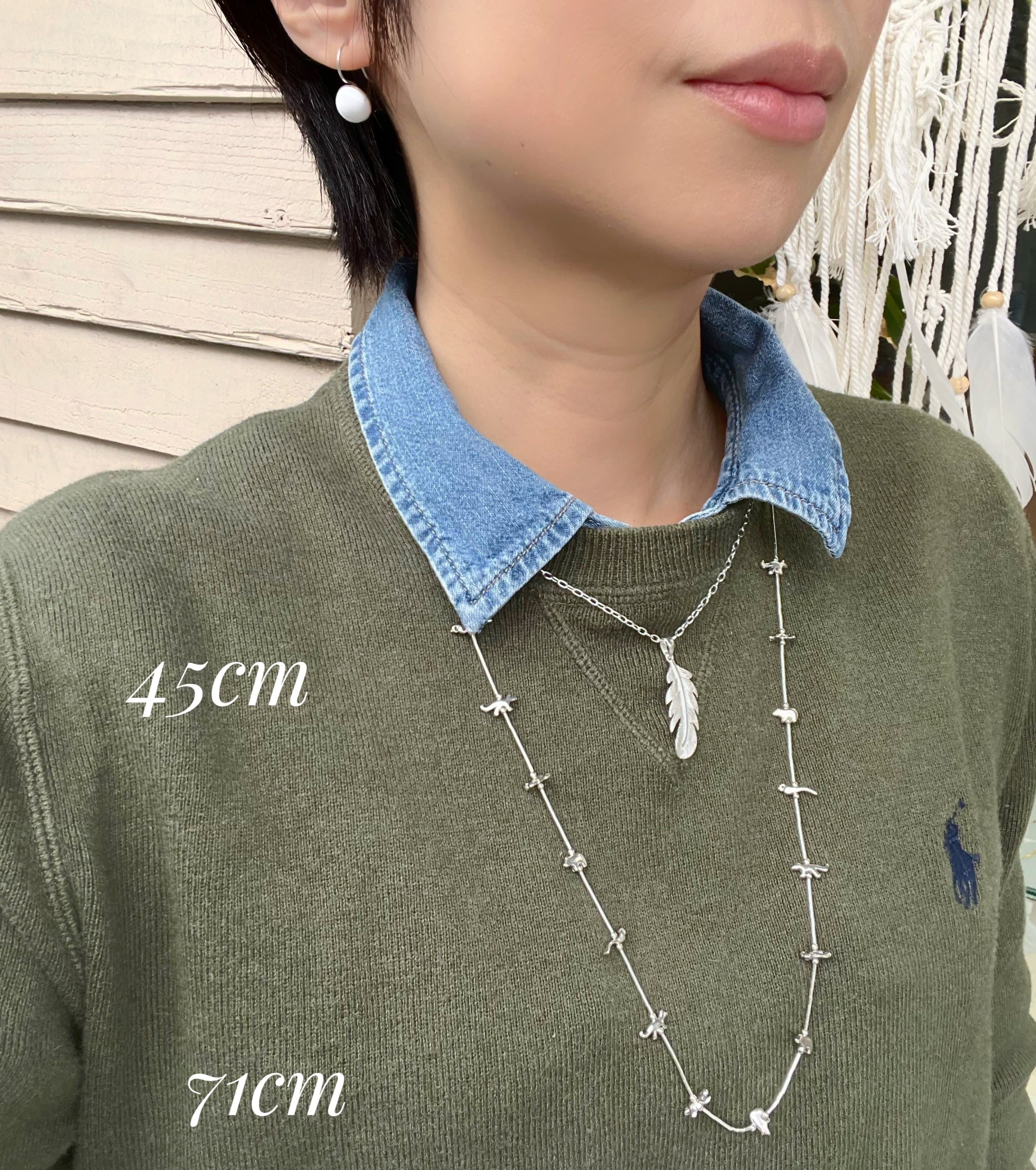 ラウンド ホワイトアゲート フック ピアス | 【公式通販】鎌倉の