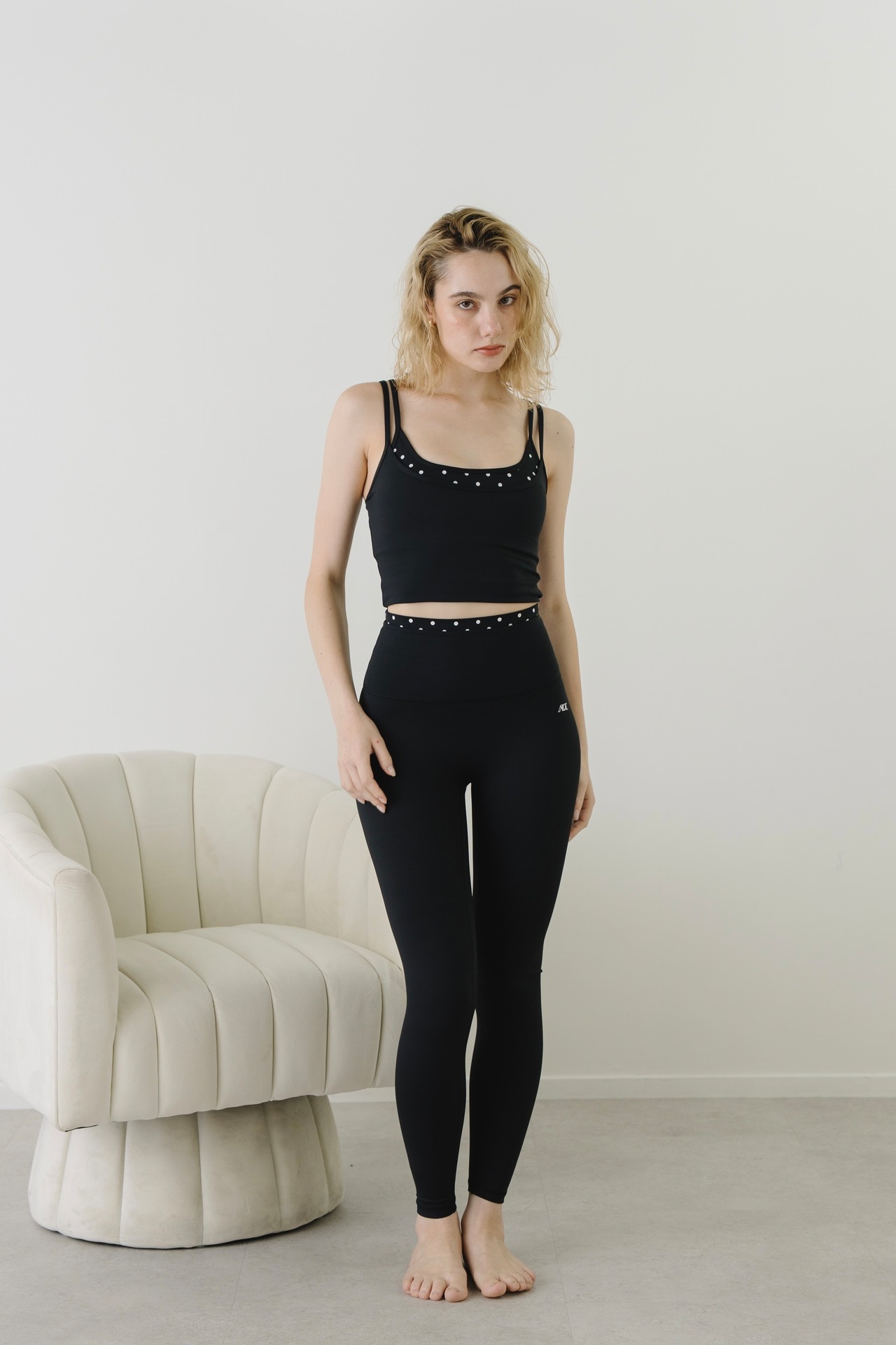 《8/1 20:00~》Double Layer Dot Leggings