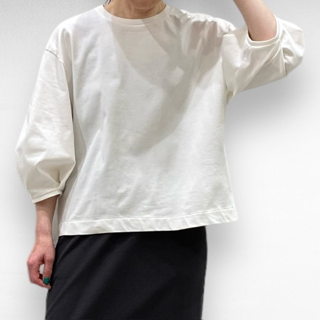 cafune tuck volume sleeve pullover