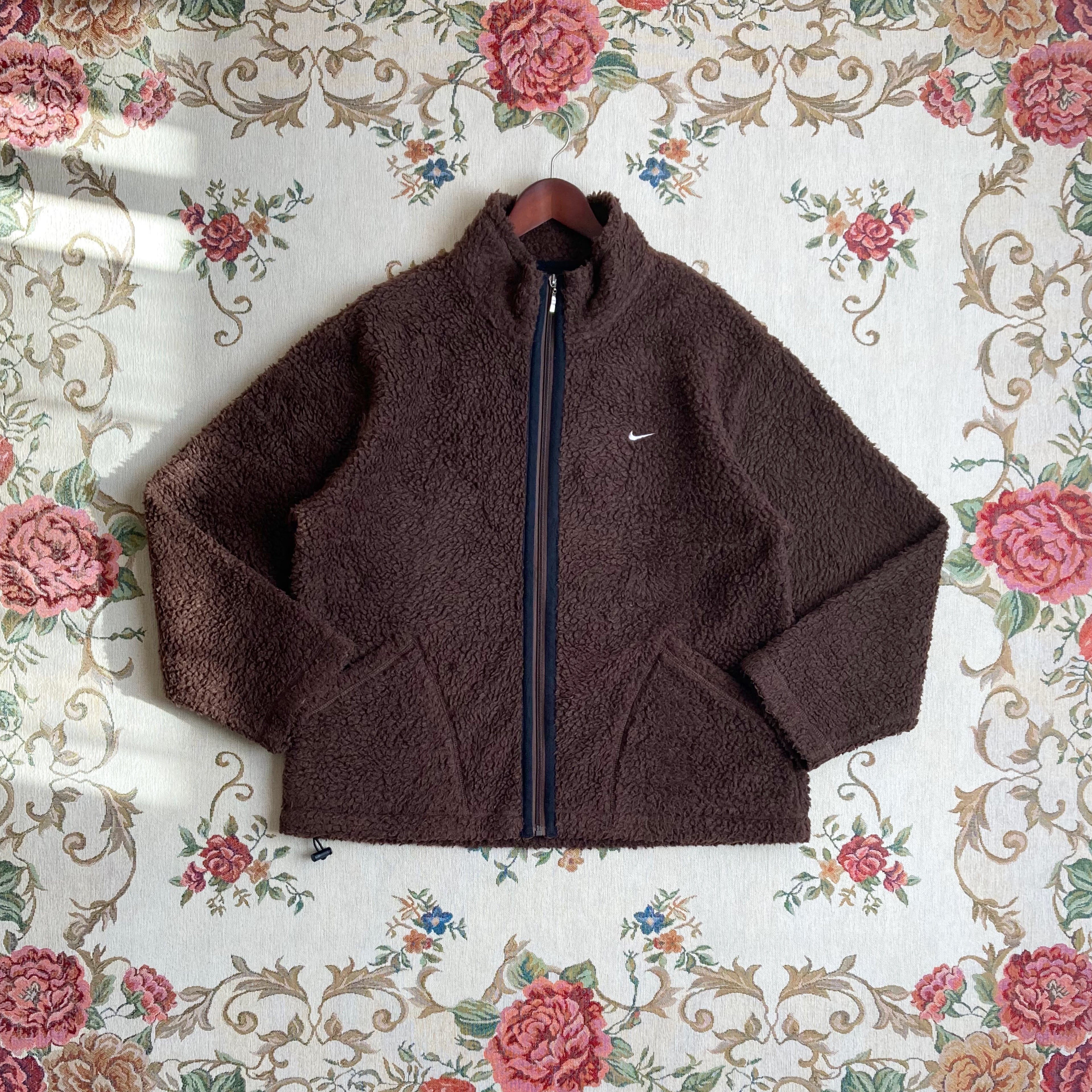 NIKE retro brown boa fleece