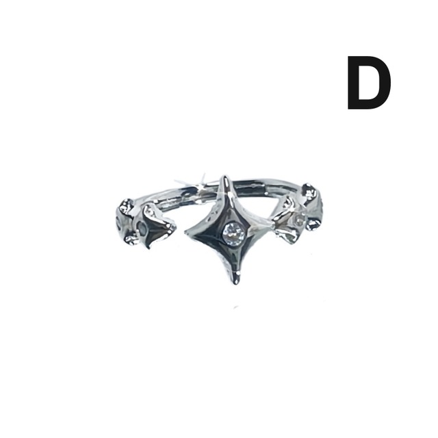 star design ring　スターデザインリング　J1439