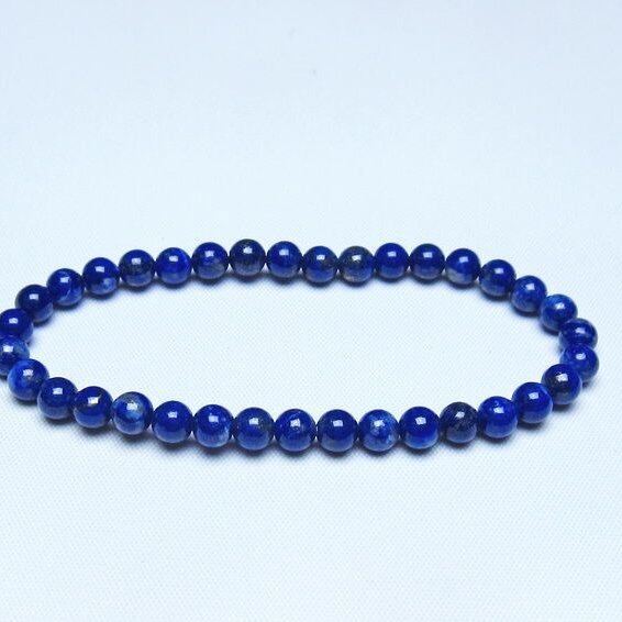 ラピスラズリ ブレスレット 5mm 一点物 メール便可 [M便 1/10] 111-48431