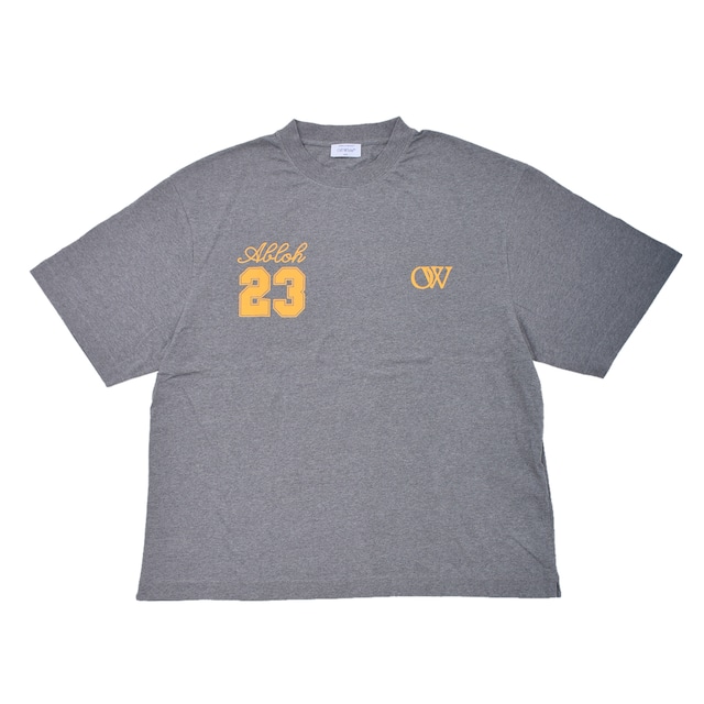 【OFF-WHITE】OW 23 SKATE S/S TEE(GREY/GOLD)