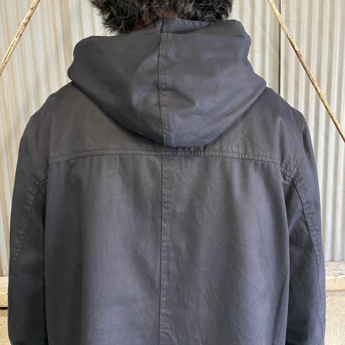 GAP オールドギャップ ターンロック フーデッド コットンジャケット