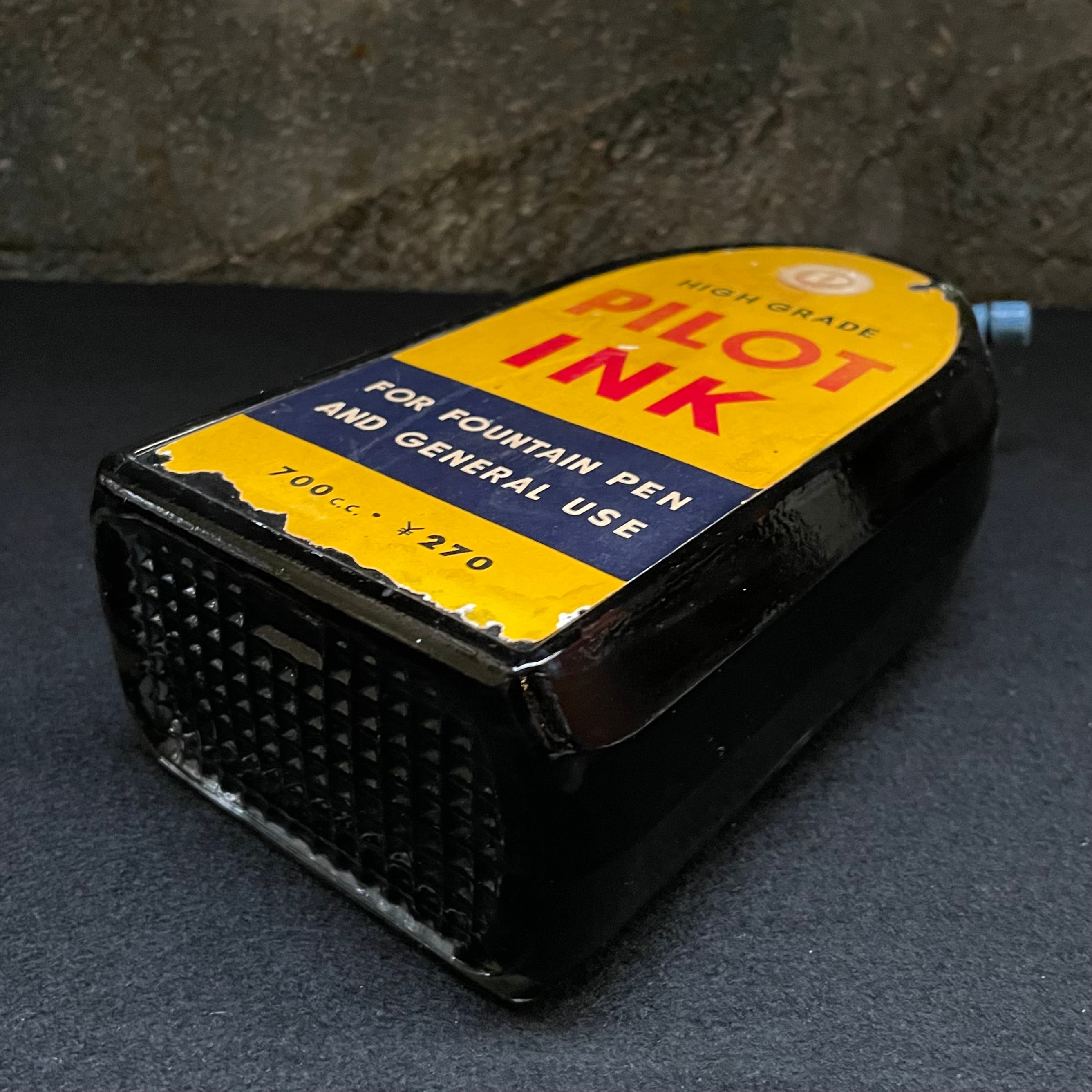 PILOT INK パイロット メタルラック 古本屋 店舗備品 昭和レトロ Japan Vintage パイロット インク ボトル PILOT 昭和 レトロ 大型