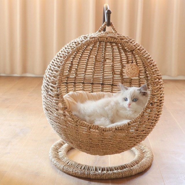 ラタン夏、日本の猫砂ペットウォータールー小型犬手作り ラタン夏、日本の猫砂ペットウォータールー小型犬手作り