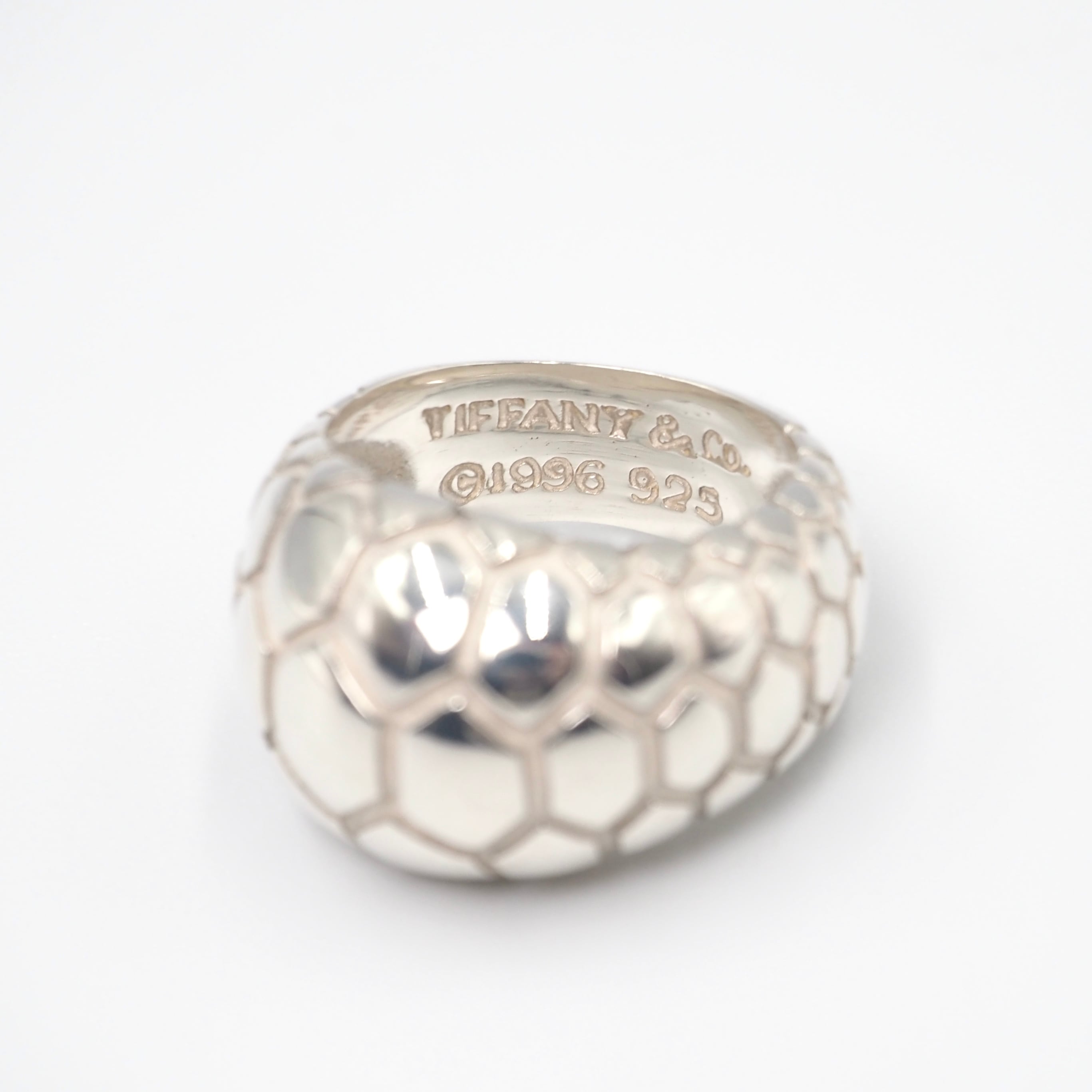 Tiffany&Co. 約7号 クロコニロティカス リング シルバー925