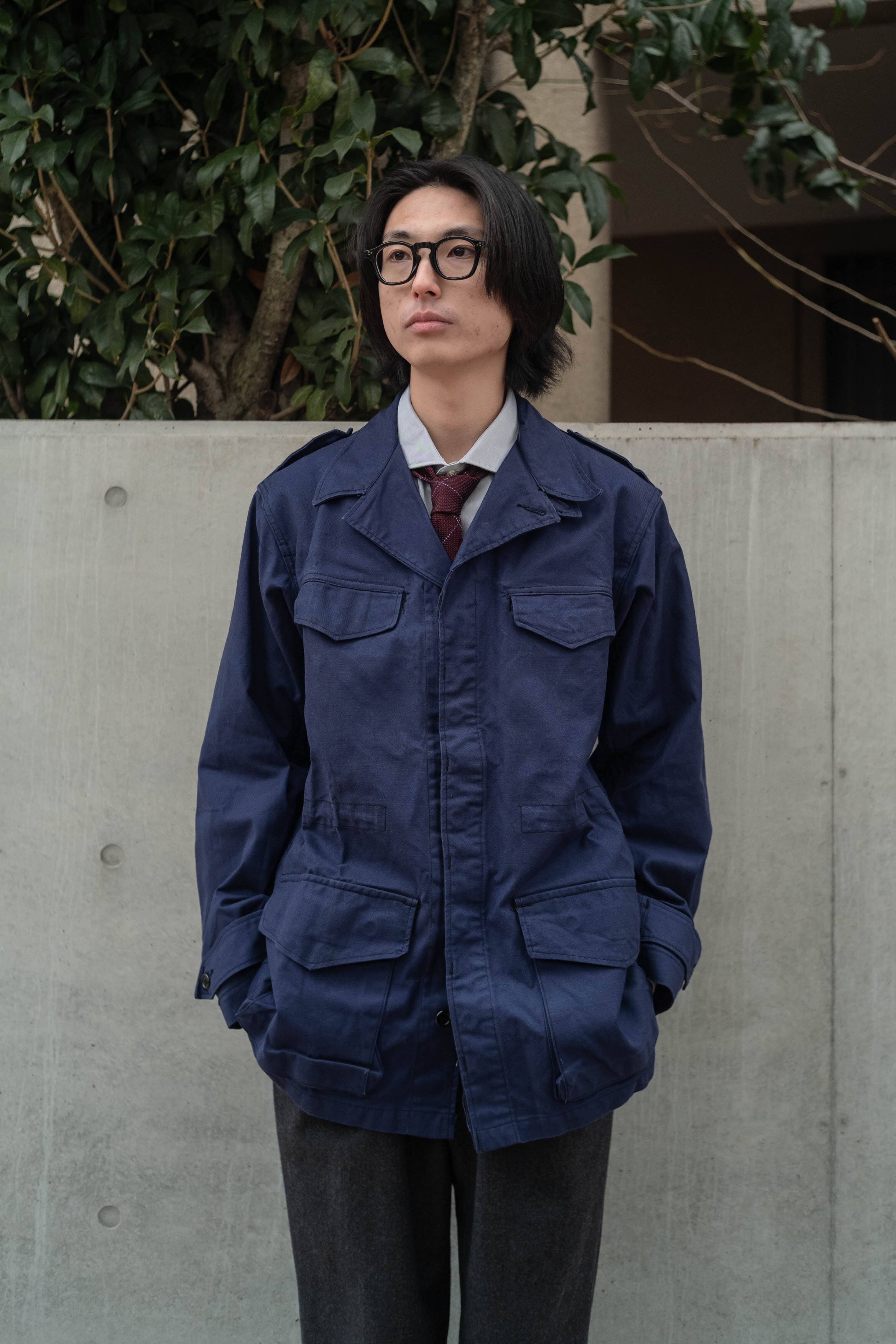 フランス軍 ネイビーのM47ジャケット 前期 | militaria & encore
