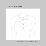 【MARKET】SINGLE STONE NECKLACE 0162