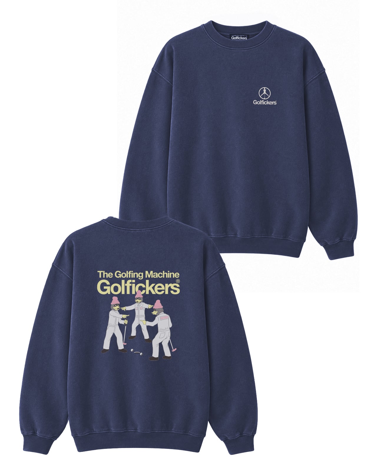 ゴルフィッカーズ　スウェット　ＸＬ　紺 Wear | Golfickers