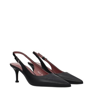 【新品】PREMIATA プレミアータ レディース サンダル レザー ブラック M7014PELLEGARDANERO
