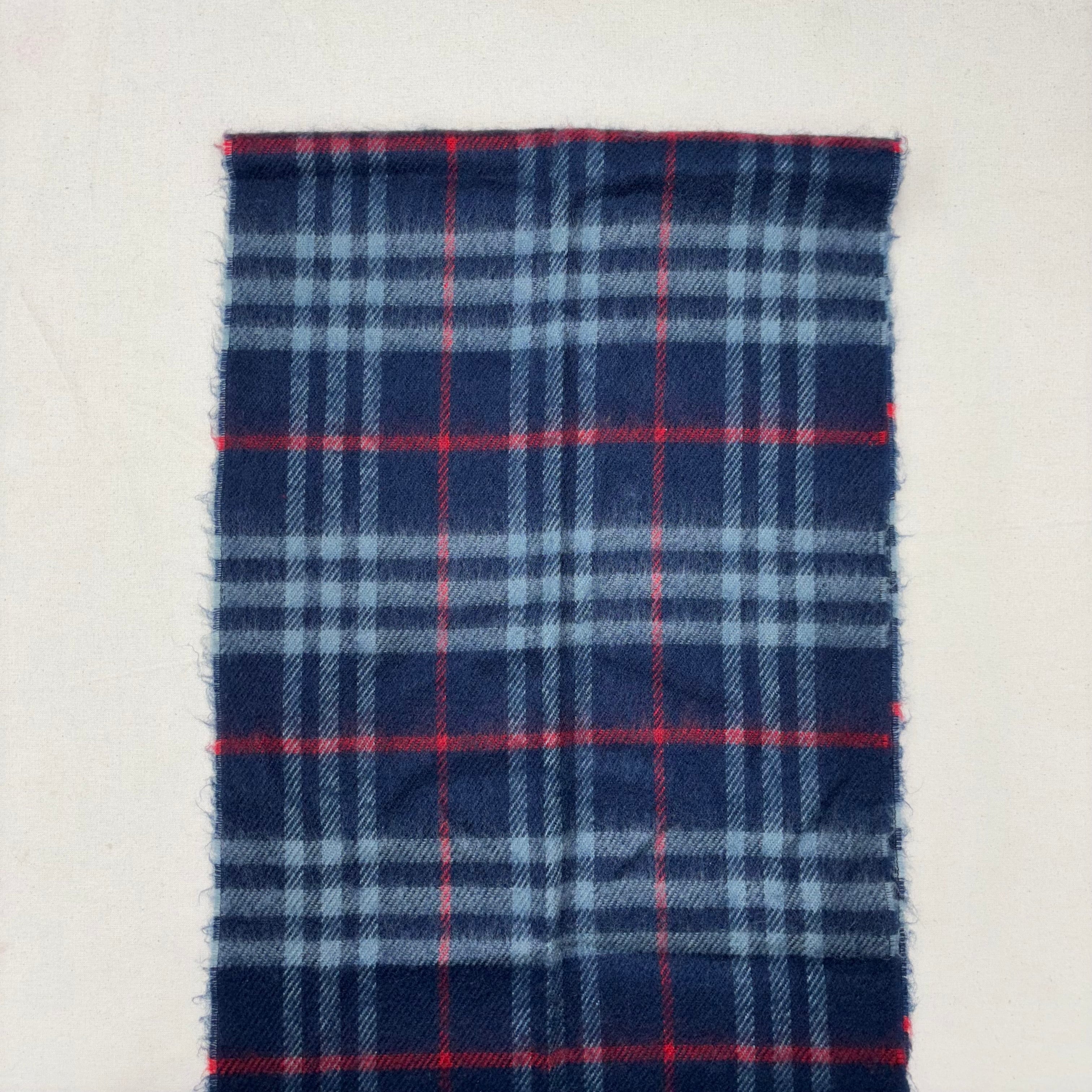 Burberry london muffler Burberrys バーバリー マフラー ネイビー系