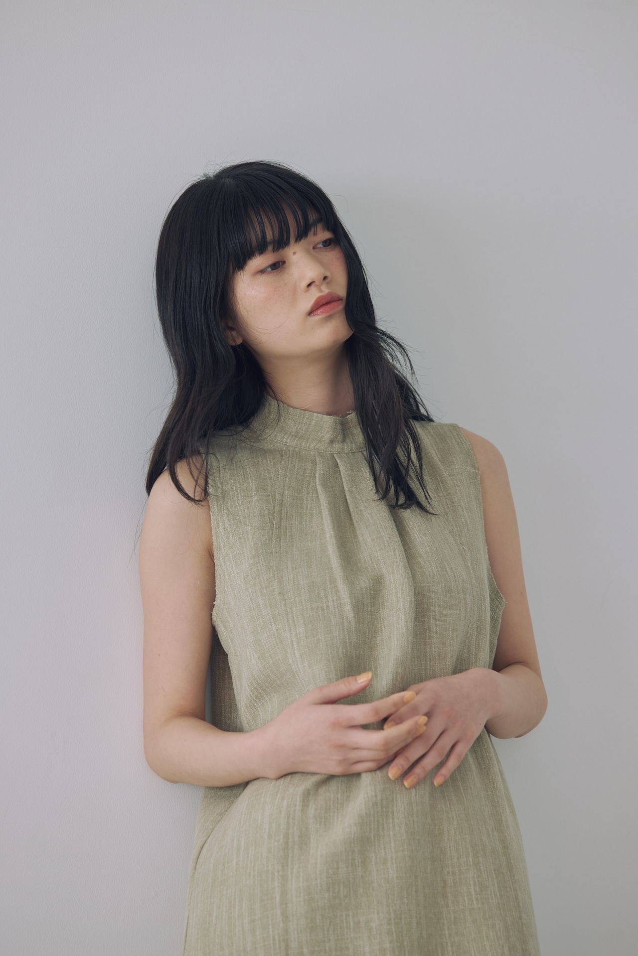 DU260516 Cut Off Tunic 【set up可】